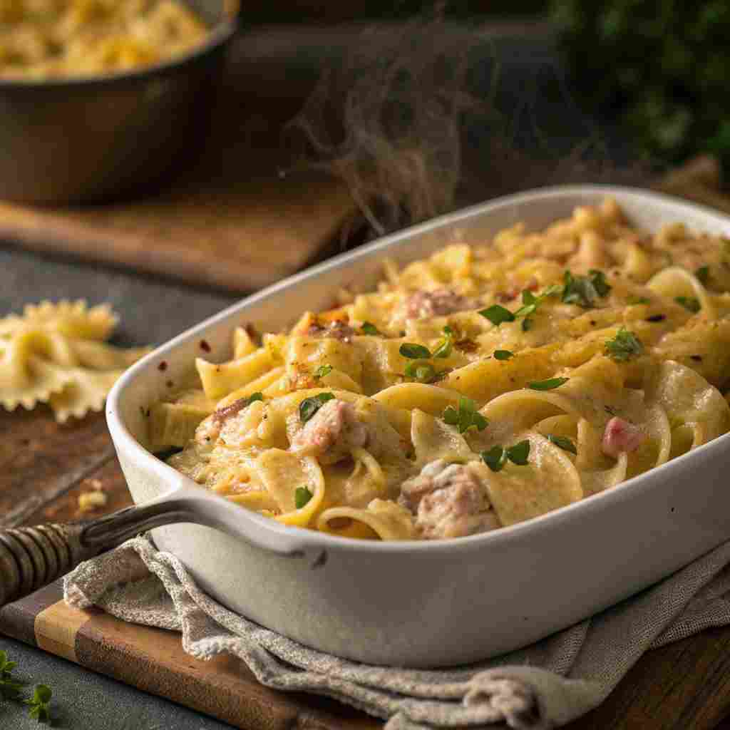 Amish tuna noodle casserole recipe