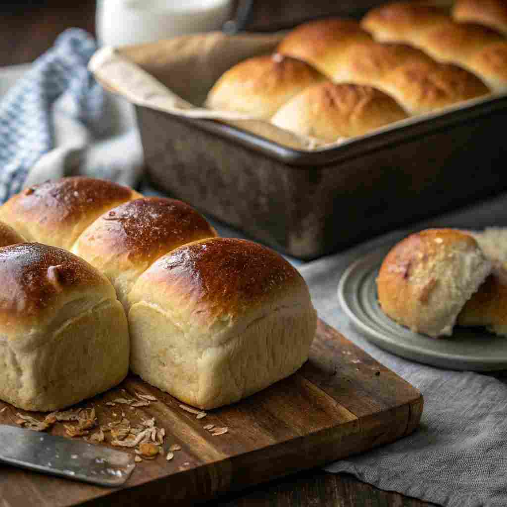 Easy Amish rolls and loaves